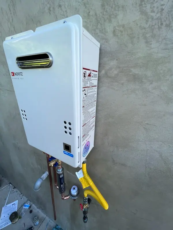 Tankless water heater installation for Cumberland homes